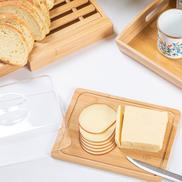 Estia Βάση Τυριών Bamboo Essentials Με Πλαστικό...