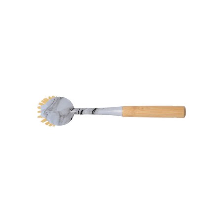Estia Βούρτσα Καθαρισμού Πιάτων Χειρός Bamboo Essentials Marble Στρογγυλή