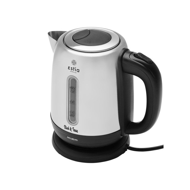 Estia Βραστήρας Black & Inox Ανοξείδωτος 1.2Lt...
