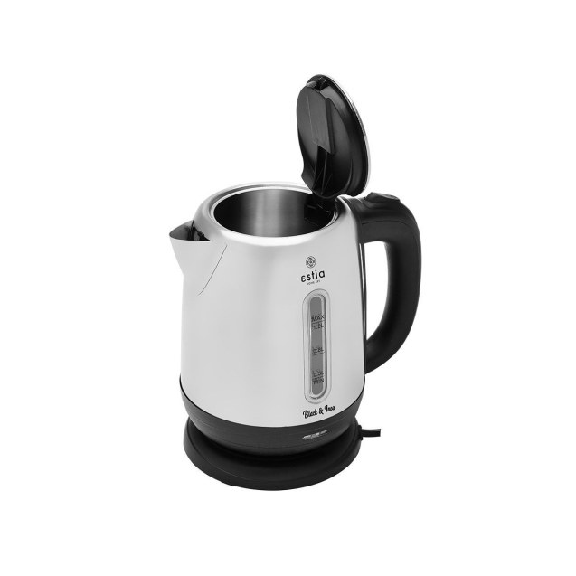 Estia Βραστήρας Black & Inox Ανοξείδωτος 1.2Lt...