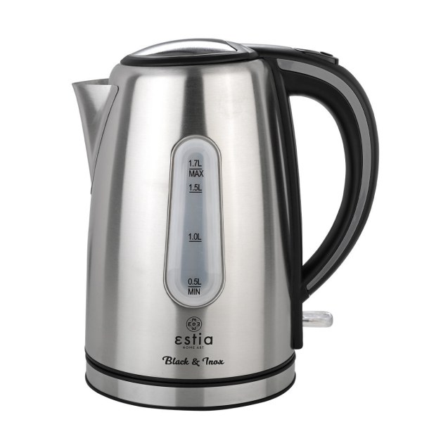 Estia Βραστήρας Black & Inox Ανοξείδωτος 2200W...