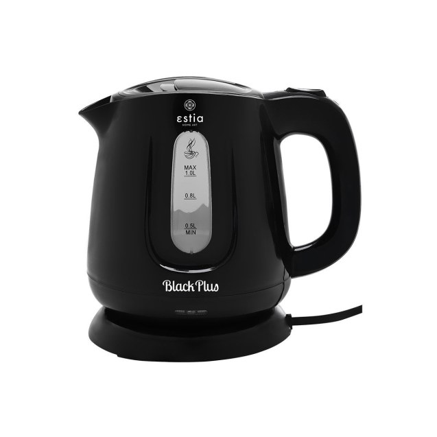 Estia Βραστήρας Black Plus Πλαστικός 1Lt 1100W