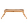 Estia Δίσκος Σερβιρίσματος Bamboo Essentials 50X30X21Cm Με Αναδιπλούμενα Πόδια