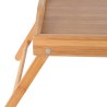 Estia Δίσκος Σερβιρίσματος Bamboo Essentials 50X30X21Cm Με Αναδιπλούμενα Πόδια