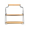 Estia Δίσκος Σερβιρίσματος Bamboo Essentials Διώροφος