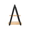 Estia Δίσκος Σερβιρίσματος Bamboo Essentials Διώροφος
