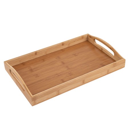 Estia Δίσκος Σερβιρίσματος Bamboo Essentials Με Λαβές Μεταφοράς 44X29.5X5.5Cm