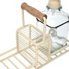 Estia Δοχεία Υγρού Πιάτων Allure 2X300Ml Με Μεταλλική Βάση & Θήκη Για Σφουγγάρι Ivory