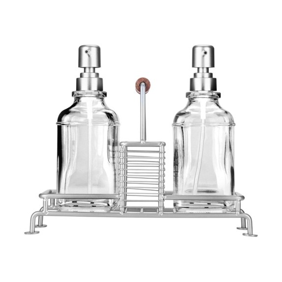 Estia Δοχεία Υγρού Πιάτων Allure 2X300Ml Με Μεταλλική...