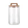 Estia Δοχείο Αποθήκευσης Allure Γυάλινο 1000Ml 10X10X19Cm