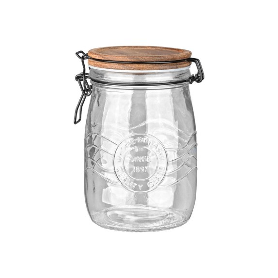 Estia Δοχείο Αποθήκευσης Allure Γυάλινο 1000Ml Με Κλιπ...