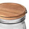 Estia Δοχείο Αποθήκευσης Allure Γυάλινο 1000Ml Με Κλιπ Καπάκι