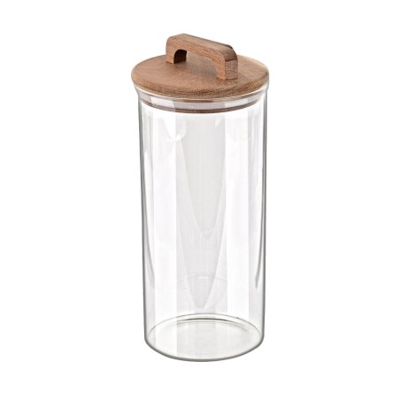 Estia Δοχείο Αποθήκευσης Allure Γυάλινο 1300Ml 10X10X22Cm