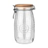 Estia Δοχείο Αποθήκευσης Allure Γυάλινο 1500Ml Με Κλιπ Καπάκι