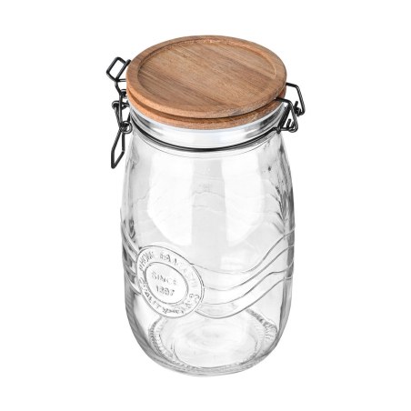 Estia Δοχείο Αποθήκευσης Allure Γυάλινο 1500Ml Με Κλιπ Καπάκι