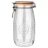 Estia Δοχείο Αποθήκευσης Allure Γυάλινο 2000Ml Με Κλιπ Καπάκι