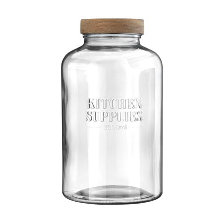 Estia Δοχείο Αποθήκευσης Allure Γυάλινο 3500Ml 15X15X26Cm