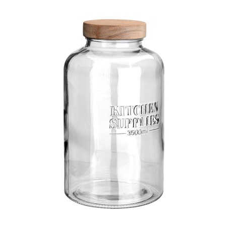 Estia Δοχείο Αποθήκευσης Allure Γυάλινο 3500Ml 15X15X26Cm