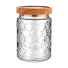 Estia Δοχείο Αποθήκευσης Allure Γυάλινο 700Ml 14X10Cm Ανάγλυφο