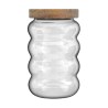 Estia Δοχείο Αποθήκευσης Allure Γυάλινο 700Ml 9.5X9.5X15.8Cm