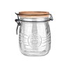 Estia Δοχείο Αποθήκευσης Allure Γυάλινο 750Ml Με Κλιπ Καπάκι