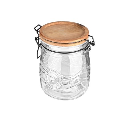 Estia Δοχείο Αποθήκευσης Allure Γυάλινο 750Ml Με Κλιπ Καπάκι