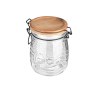 Estia Δοχείο Αποθήκευσης Allure Γυάλινο 750Ml Με Κλιπ Καπάκι