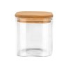 Estia Δοχείο Αποθήκευσης Bamboo Essentials 550Ml Γυάλινο Με Καπάκι
