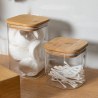 Estia Δοχείο Αποθήκευσης Bamboo Essentials 550Ml Γυάλινο Με Καπάκι
