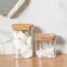 Estia Δοχείο Αποθήκευσης Bamboo Essentials 550Ml Γυάλινο Με Καπάκι