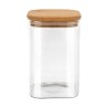 Estia Δοχείο Αποθήκευσης Bamboo Essentials 950Ml Γυάλινο Με Καπάκι