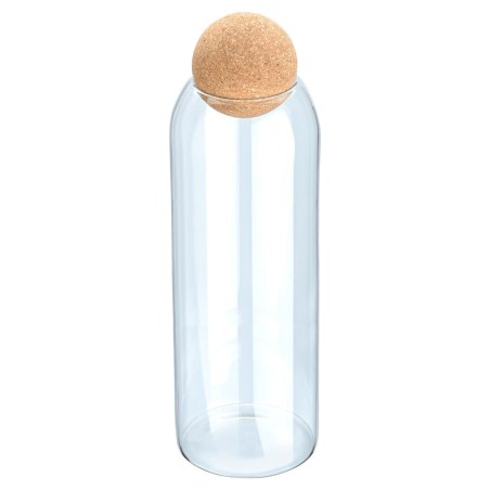 Estia Δοχείο Αποθήκευσης Γυάλινο 1300Ml Με Καπάκι Φελλού