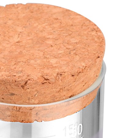 Estia Δοχείο Αποθήκευσης Γυάλινο 150Ml Με Καπάκι Φελλού
