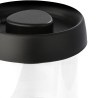 Estia Δοχείο Αποθήκευσης Κενού Αέρος Γυάλινο 450Ml Με Καπάκι Μαύρο