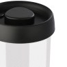 Estia Δοχείο Αποθήκευσης Κενού Αέρος Γυάλινο 900Ml Με Καπάκι Μαύρο