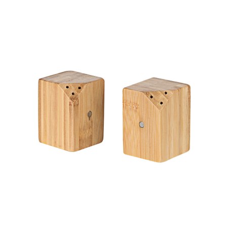 Estia Δοχείο Για Αλάτι & Πιπέρι Bamboo Essentials Με Μαγνήτη Σετ 2 Τεμ.