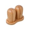 Estia Δοχείο Για Αλάτι/Πιπέρι Bamboo Essentials Σετ 2 Τεμ.