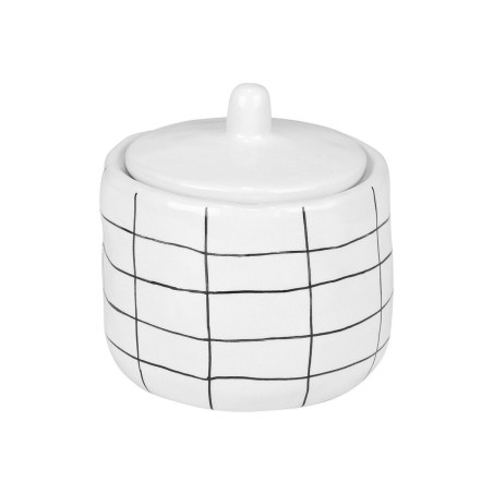 Estia Δοχείο Για Βαμβάκι Cage Κεραμικό 11X11Cm