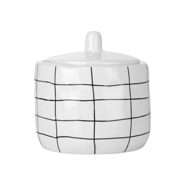 Estia Δοχείο Για Βαμβάκι Cage Κεραμικό 11X11Cm