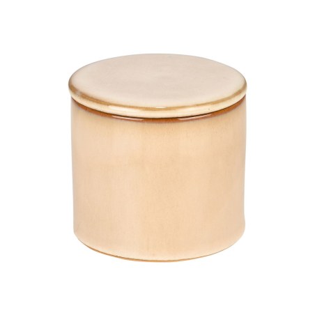 Estia Δοχείο Για Βαμβάκι Satin Κεραμικό 8.5X8.5X9Cm