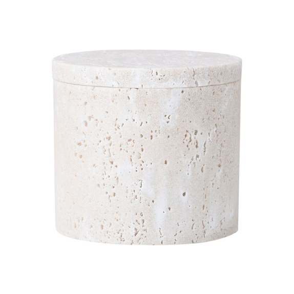 Estia Δοχείο Για Βαμβάκι Travertine