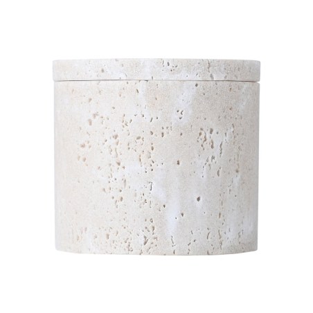 Estia Δοχείο Για Βαμβάκι Travertine
