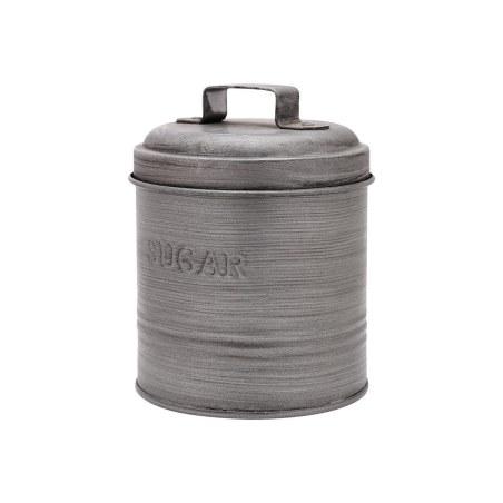 Estia Δοχείο Ζάχαρης Μεταλλικό 11X11X14Cm Με Αεροστεγές Καπάκι