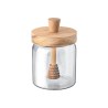 Estia Δοχείο Μελιού Allure Γυάλινο 450Ml 9X9X13.5Cm Με Κουτάλι Μελιού
