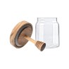 Estia Δοχείο Μελιού Allure Γυάλινο 450Ml 9X9X13.5Cm Με Κουτάλι Μελιού