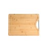 Estia Επιφάνεια Κοπής Bamboo Essentials 35X25Cm Με Μεταλλική Λαβή