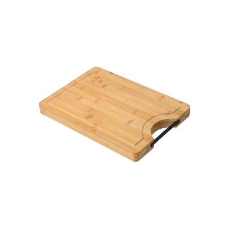 Estia Επιφάνεια Κοπής Bamboo Essentials 35X25Cm Με Μεταλλική Λαβή