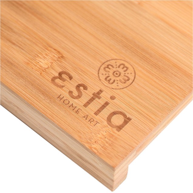 Estia Επιφάνεια Κοπής Bamboo Essentials Γωνιακή...