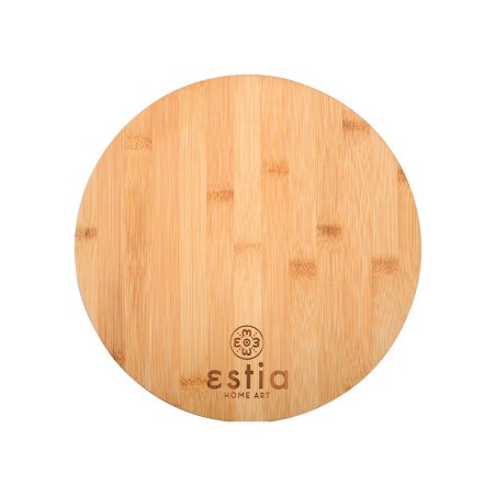 Estia Επιφάνεια Κοπής Bamboo Essentials Στρογγυλό 28Cm