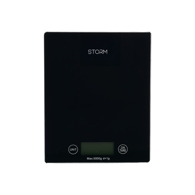 Ζυγαριά Κουζίνας Black Ψηφιακή Μέγιστου Βάρους 5Kg